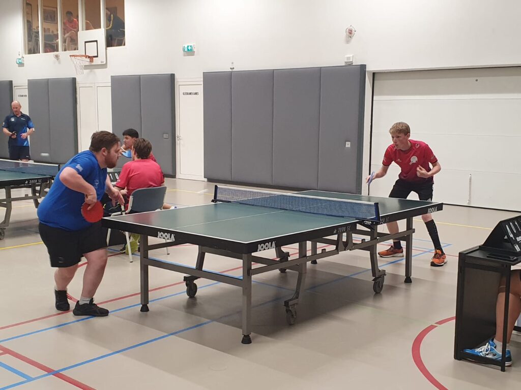 Two of our players during a game against UTTC.