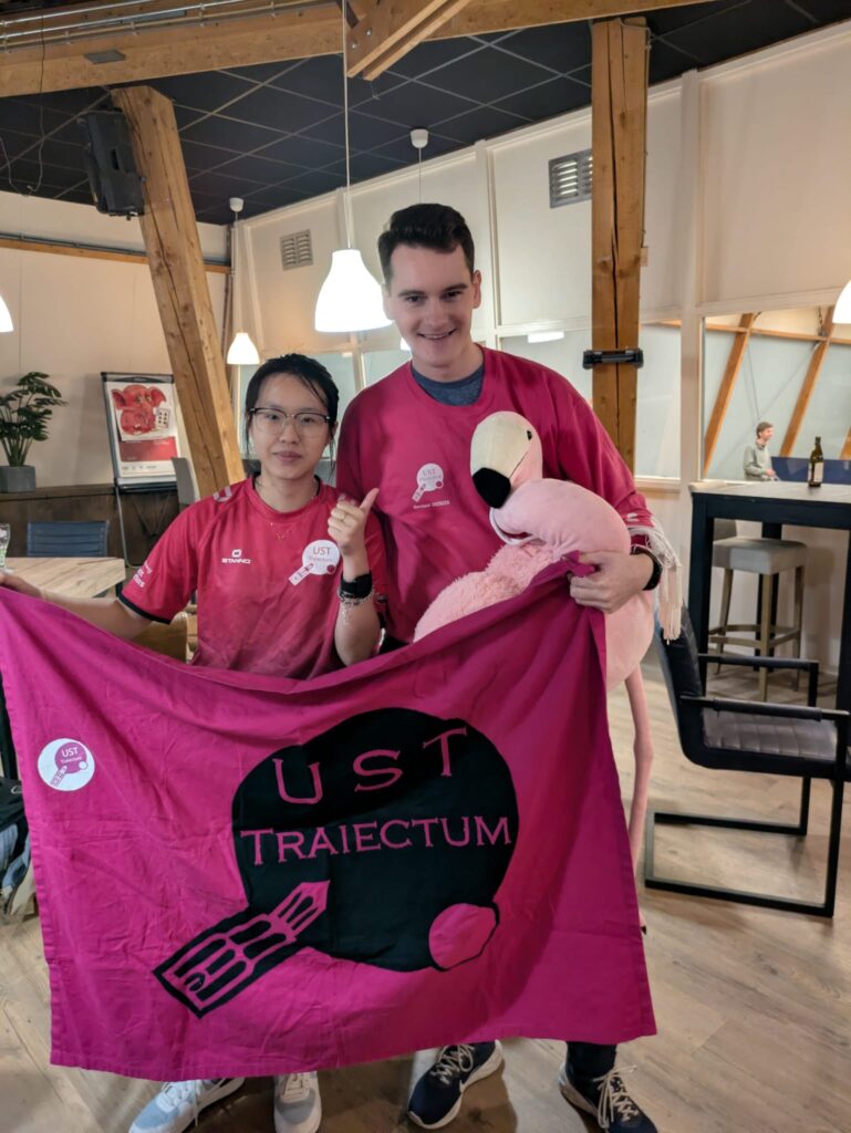 Team 1 spring competion 2026 with club mascot Felix